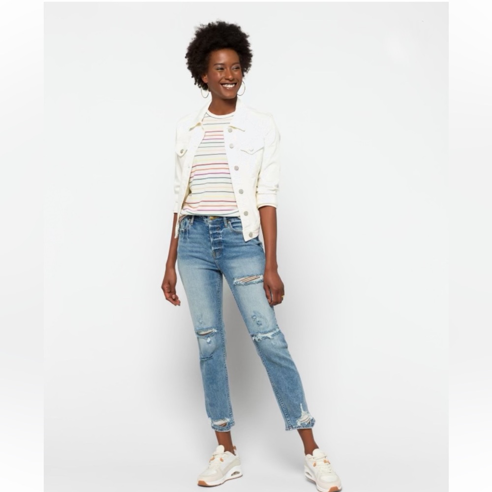 Vigoss - Frankie High Rise Straight Leg Jean